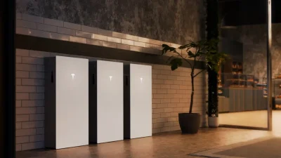 Tesla Powerwall Battery Bank
