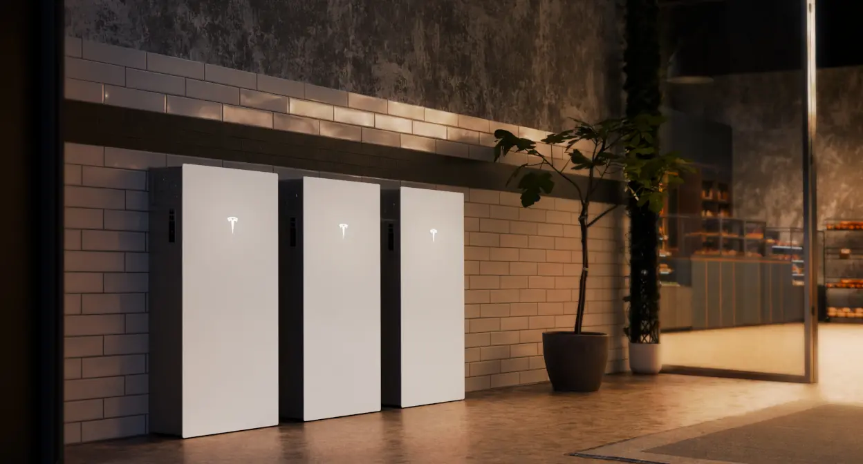 Tesla Powerwall Battery Bank