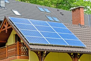 Solar Panels installed on roof